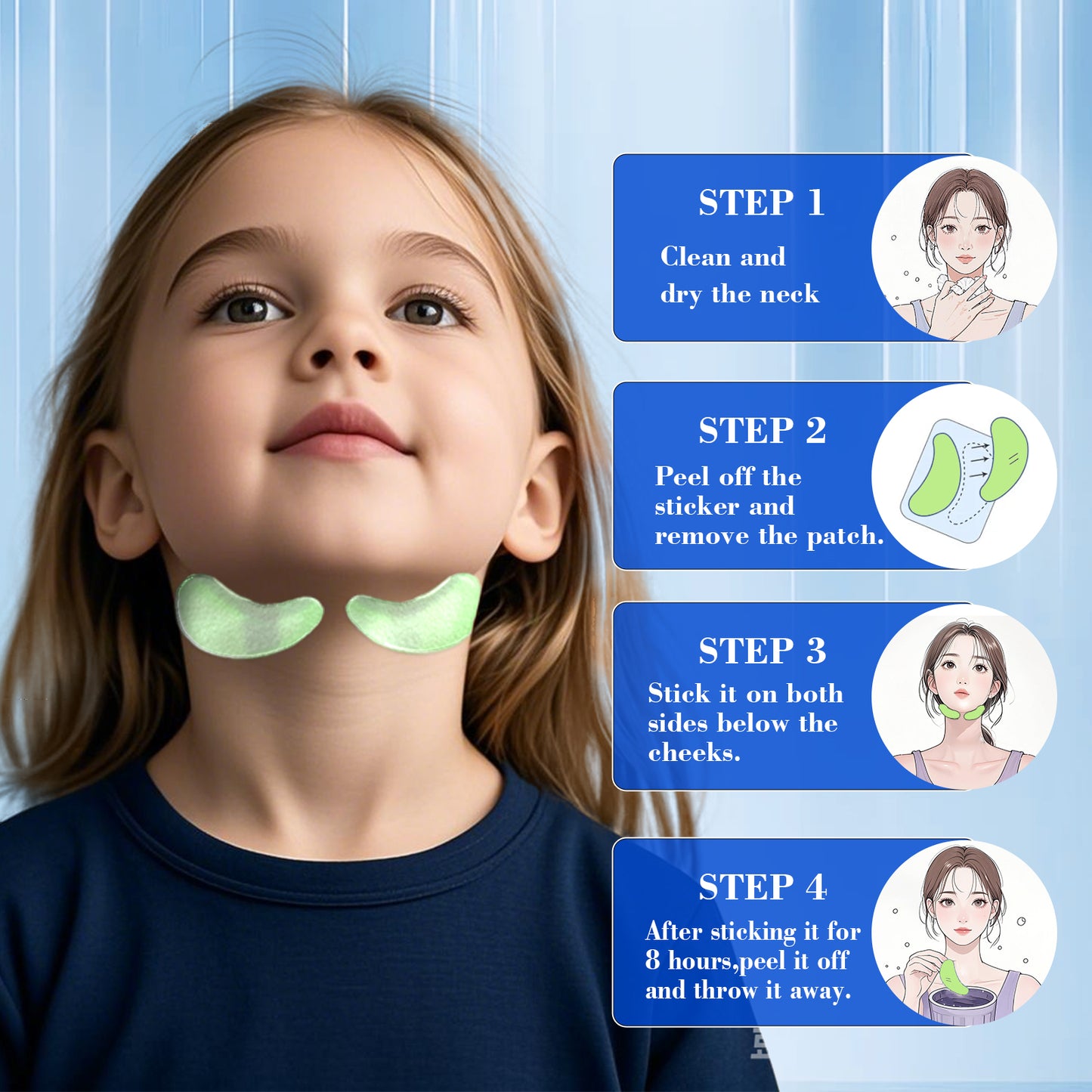 Disave® Hydrogel Throat Patch – The Gentle Guardian for Children's Throat Health